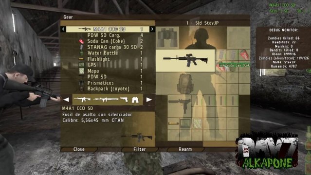 Arma II DayZ: El Sniper Asesino, Camino a Airfield Ep. 2