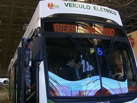 Primeiro ônibus elétrico a bateria brasileiro começa testes em São Bernardo
