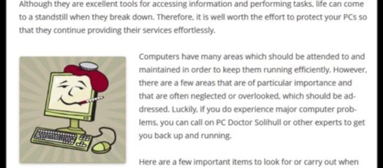 PC Doctor Solihull - PC protection