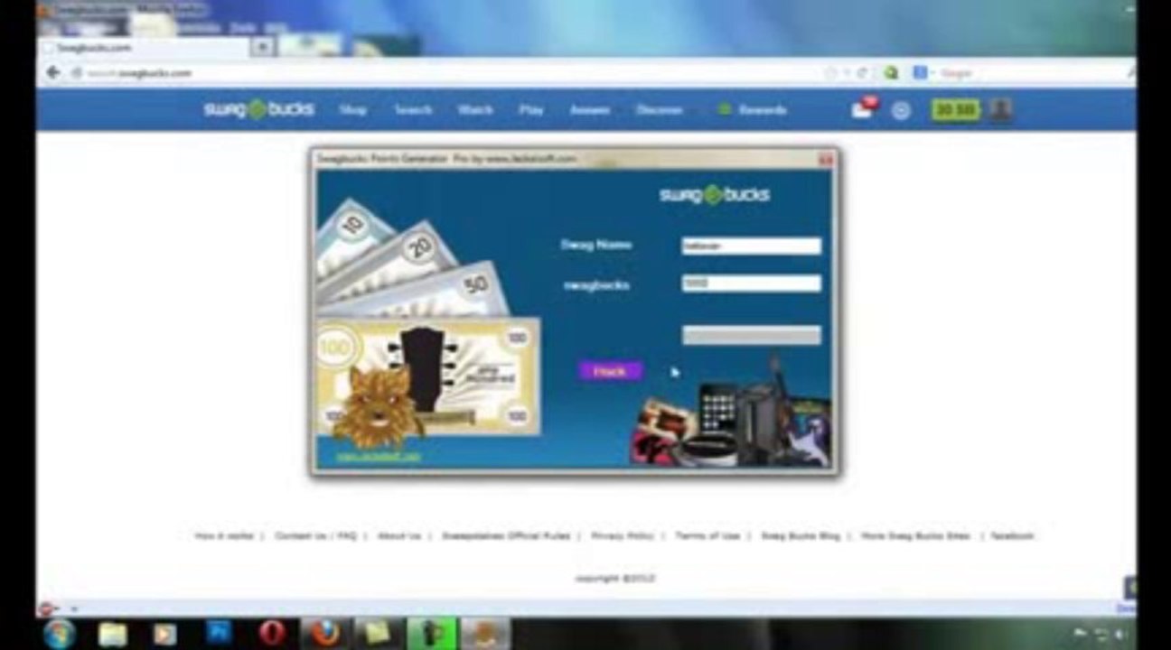 Swagbucks Hack Pirater _ Link In Description November - December 2013 Update