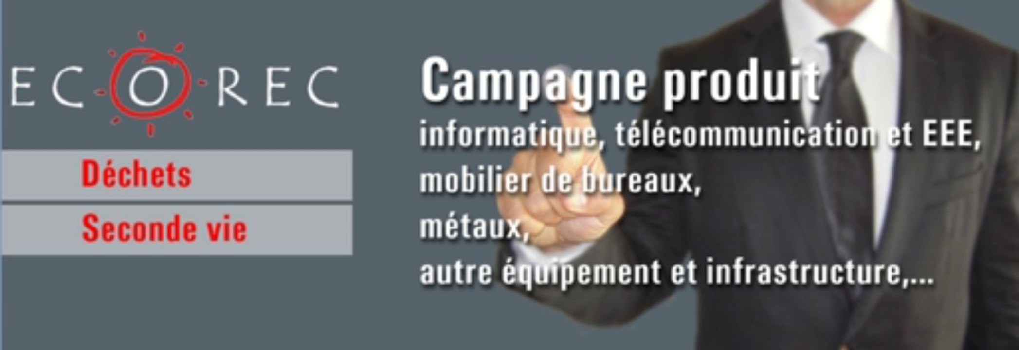 Ecorec - Ingénierie en Solutions de Recyclage - D3E / DEEE - Recycler informatique et télécom