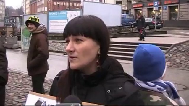 Protest w sprawie szczepień – STOP NOP – Poznań (20.01.2012)