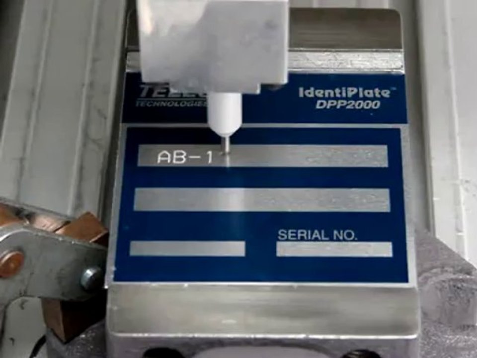 Micropercussion Telesis BenchMark320 par AGICOM