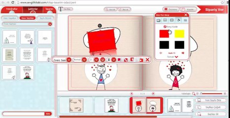 Kitaba Yazı Eklemek | www.sevgilikitabi.com