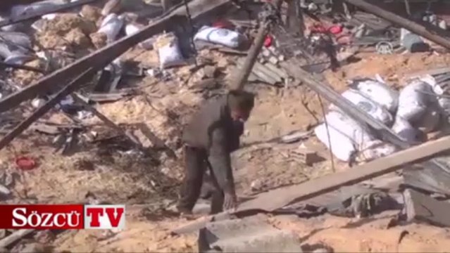 İsrail Gazze'yi yine vurdu