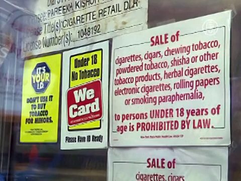 В Нью-Йорке запретили покупать сигареты до 21 года