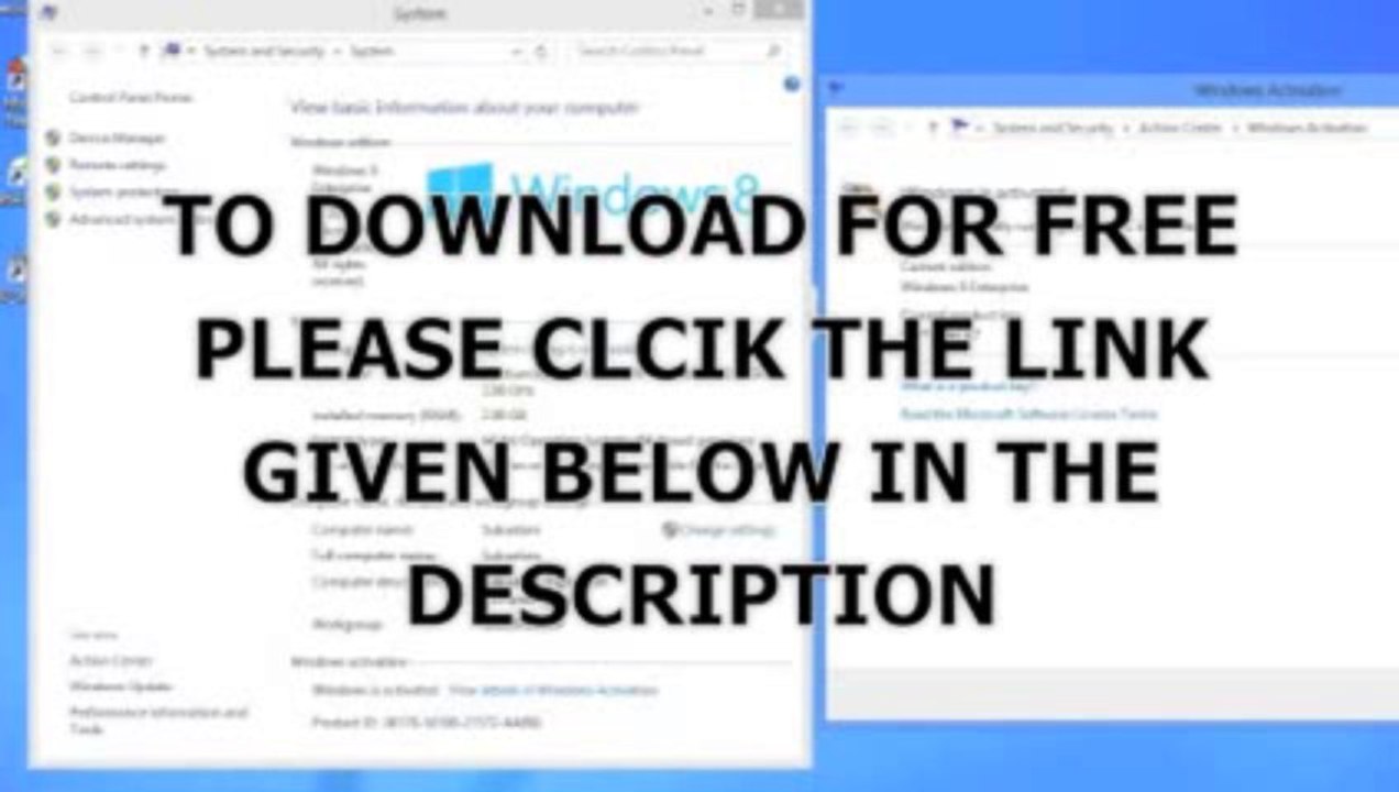 Windows 8.1 Activator - Download Link IN About Tab.