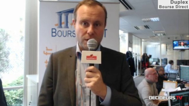 20/11/13 : Les Experts de Bourse Direct dans l'émission Duplex Bourse sur Décideurs TV