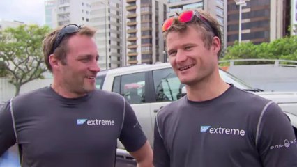 SAP Extreme Sailing Team take on the Land Rover Terrapod Challenge