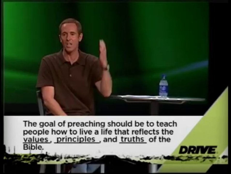 Andy Stanley Communication How to Give a Talk