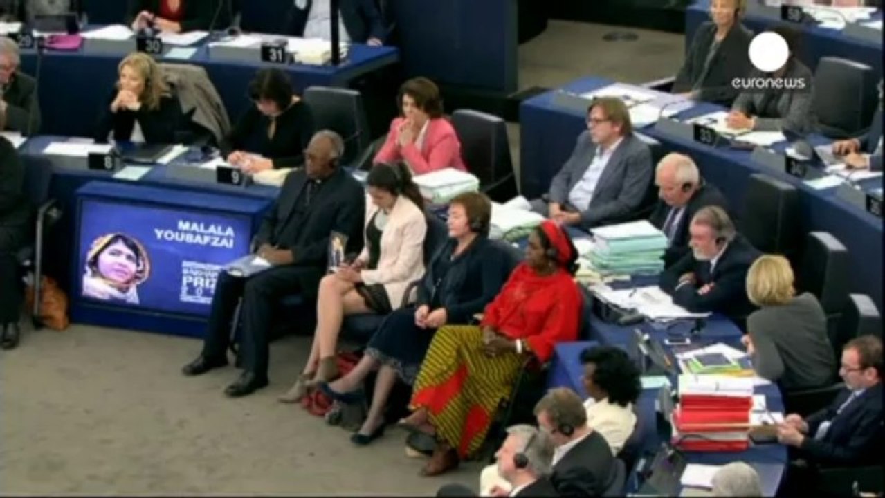 Malala Yousafzai awarded EU's top human rights prize