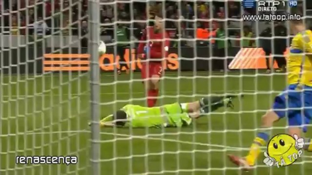 Suécia - Portugal (Video dos Golos com relato das 3 rádios)