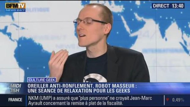Culture Geek : des robots pour se relaxer- 20/11