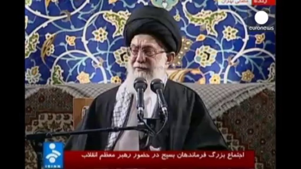 Khamenei warns Iran won't move on nuclear 'red lines'