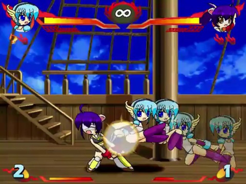 Eight Marbles CPU Battle #10 - Miranda vs Itachi