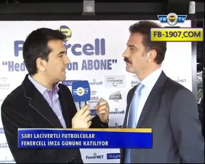 19 Kasım 2013 FB TV Fenercell İmza Günü