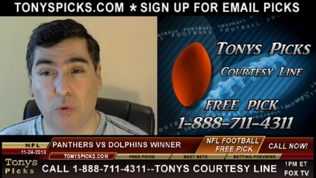 Miami Dolphins vs. Carolina Panthers Pick Prediction NFL Pro Football Odds