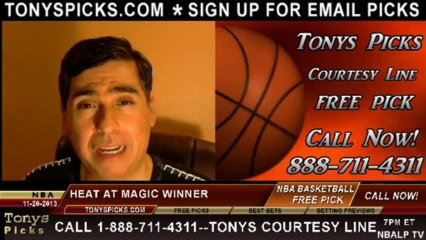 Orlando Magic vs. Miami Heat Pick Prediction NBA Pro Basketball Odds