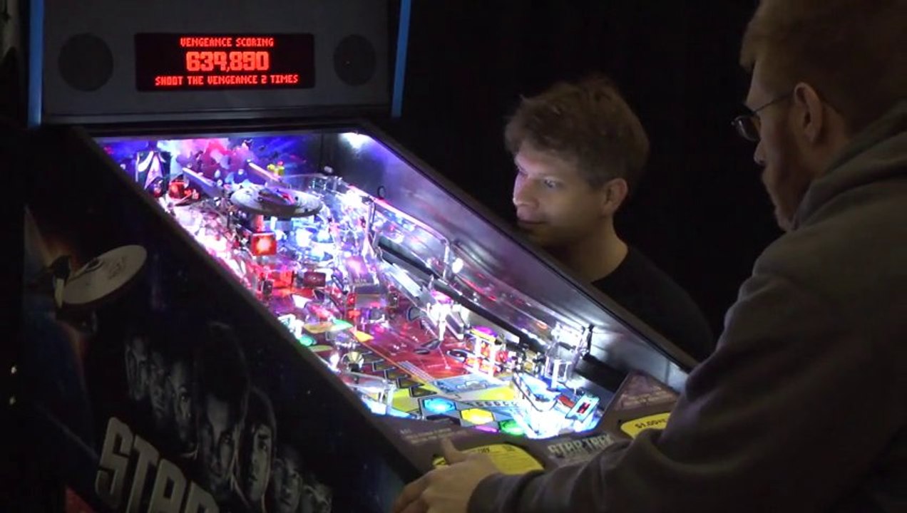 Classic Game Room - STAR TREK pinball machine review