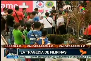 Continúan las labores de rescate en Magallanes, Tacloban: Filipinas