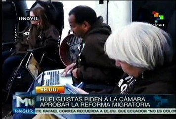 Persiste ayuno ciudadano que pide aprobar reforma migratoria en EE.UU.