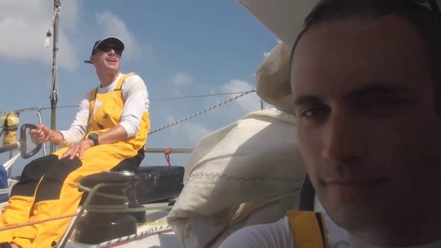 Jour 14 - SNCF GEODIS (CLASS40) - Transat Jacques Vabre 2013