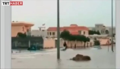 Suudi Arabistan'a yağmur yağarsa