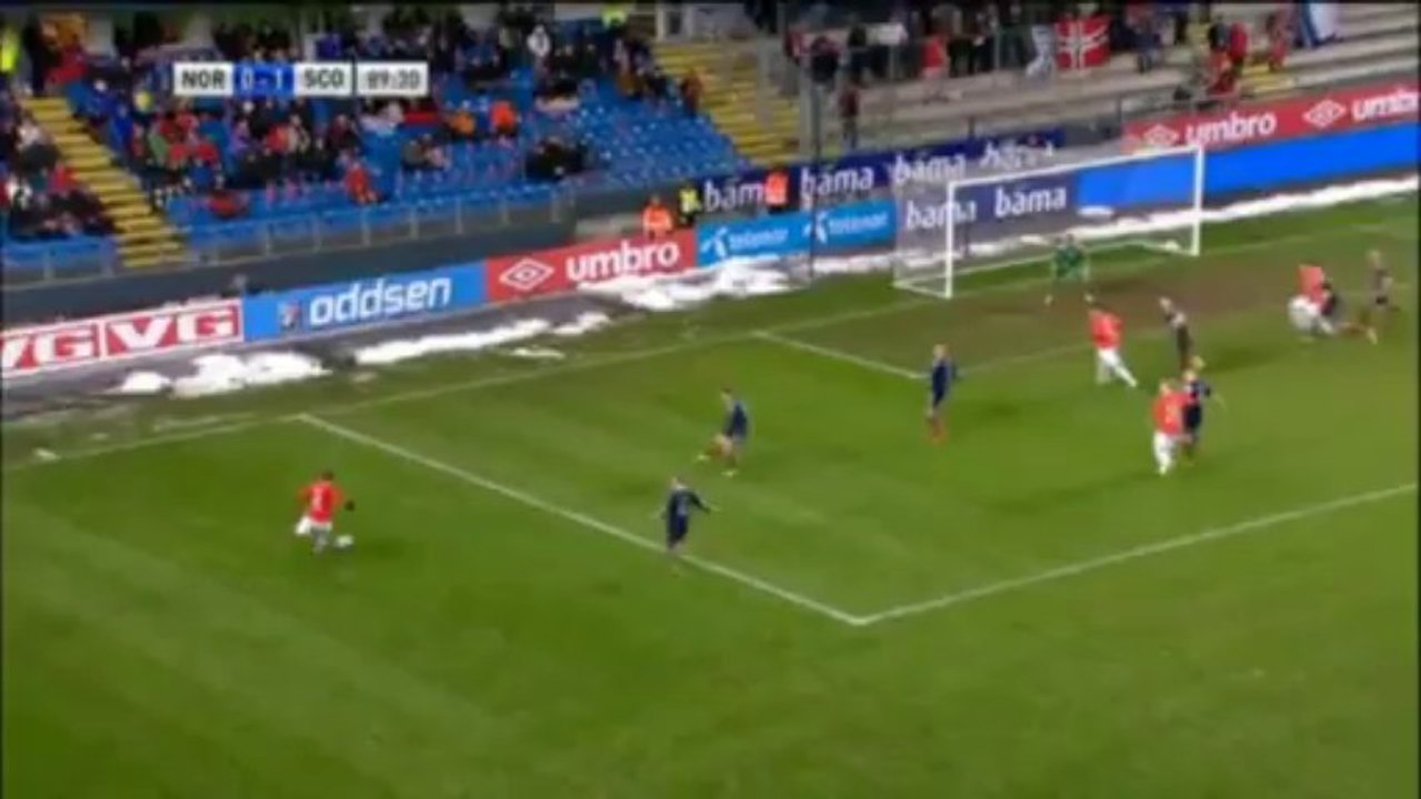 Abdellaoue schwach bei Norwegen vs. Schottland