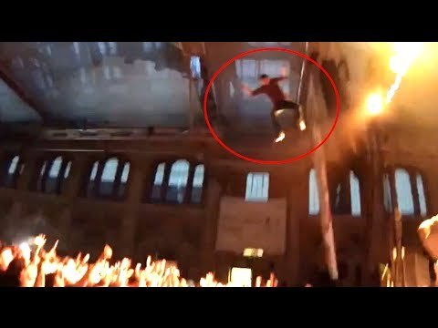 Rapper George Watsky stage dive fail; two injured