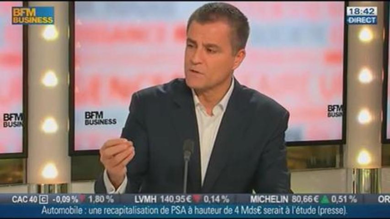 Dominique Cerutti, DG adjoint de NYSE Euronext, dans Le Grand Journal - 20/11 3/4