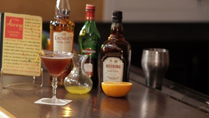 How to make the Blood and Sand cocktail