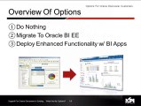 PREVIEW [Support For Oracle Discoverer Is Ending… What Are My Options]