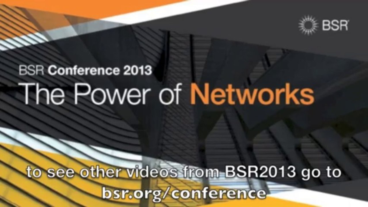 BSR Conference 2013 – An Interview with J. Chris Anderson, Ph.D., Rio Tinto