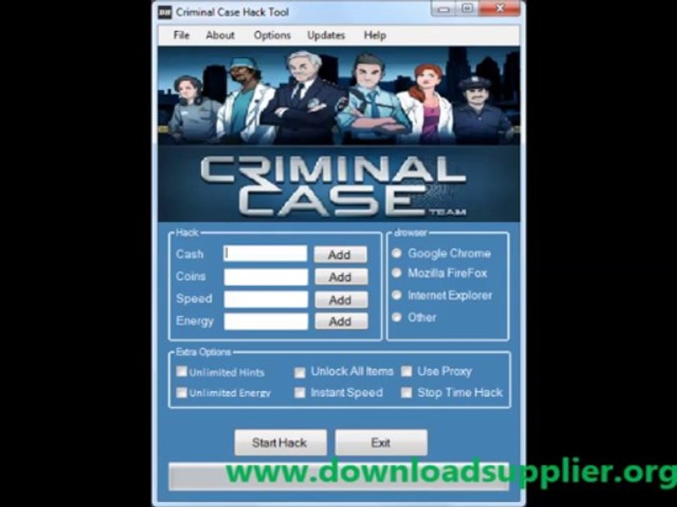 Criminal Case Hack Tool Free Download (2013)