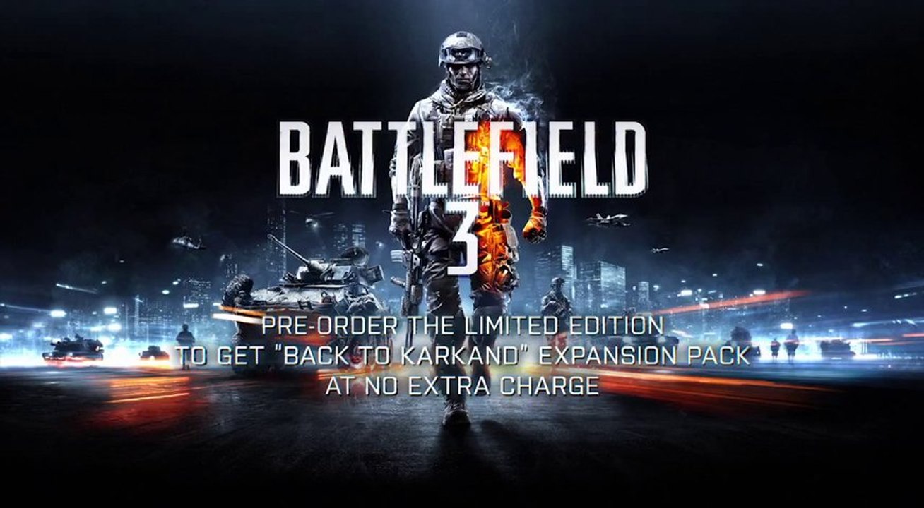 Battlefield 3 Operation Guillotine Gameplay Tra...