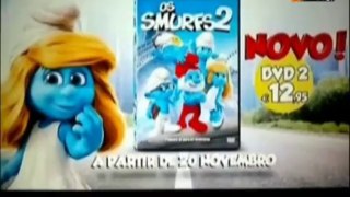 Anúncio Filmes Smurfs