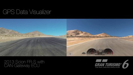 Gran Turismo 6 - GPS Visualizer