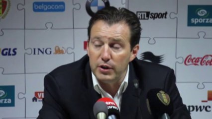 Amical - Wilmots : "Nous n'avons pas perdu nos qualités"