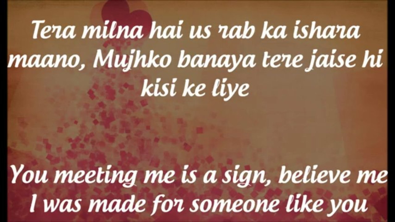 Raabta  Lyrics & English Translation-  Agent Vinod  (2012)