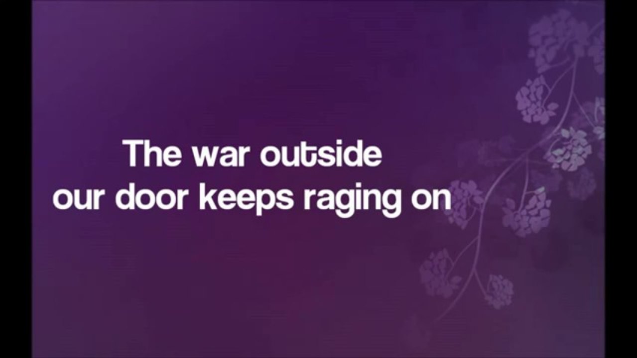 Safe and Sound  Lyrics- Megan Nicole & Tiffany Alvord