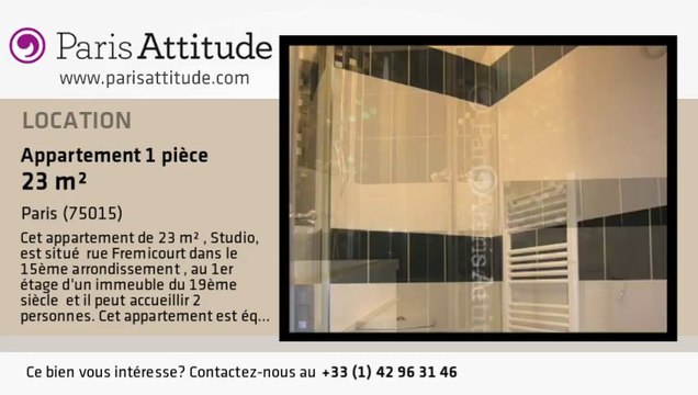 Appartement Studio à louer - Motte Piquet Grenelle, Paris - Ref. 8065