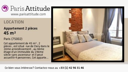 Appartement 1 Chambre à louer - Montorgueil, Paris - Ref. 8220