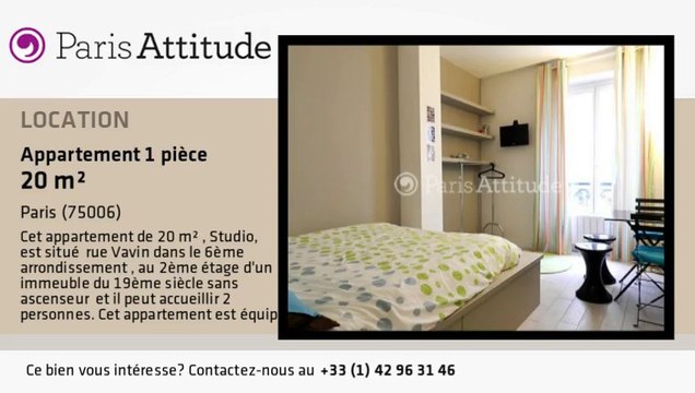 Appartement Studio à louer - St Placide, Paris - Ref. 8778