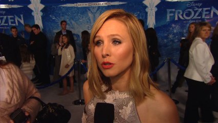 Kristen Bell Heats Up The 'Frozen" World Premiere