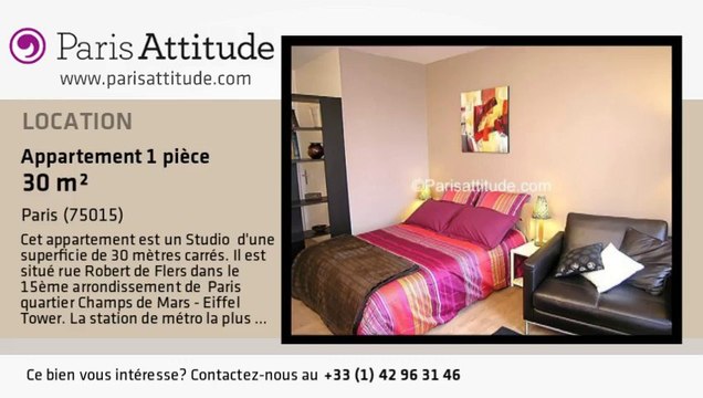 Appartement Studio à louer - Beaugrenelle, Paris - Ref. 4122