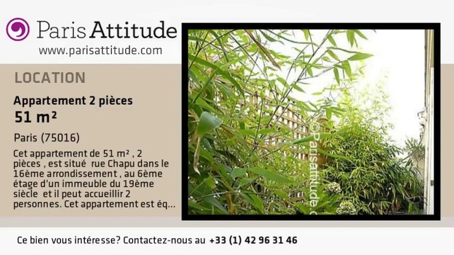 Appartement 1 Chambre à louer - Auteuil, Paris - Ref. 3665