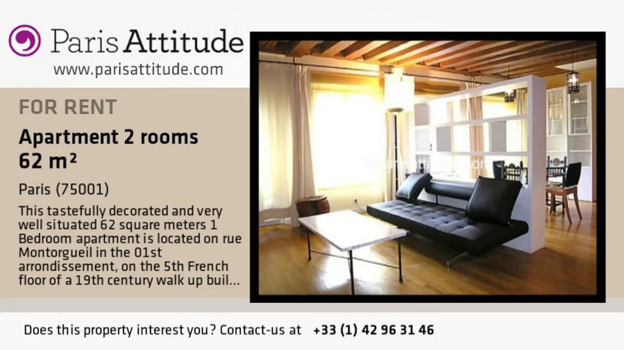 1 Bedroom Apartment for rent - Châtelet, Paris - Ref. 3628