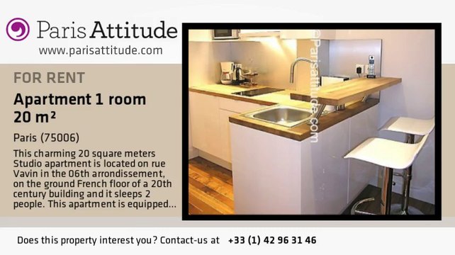 Studio Apartment for rent - St Placide, Paris - Ref. 4228