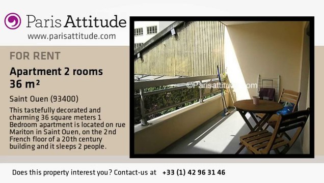 1 Bedroom Apartment for rent - Porte de Clignancourt, Saint Ouen - Ref. 2544