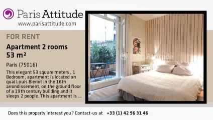 1 Bedroom Apartment for rent - Maison de la Radio, Paris - Ref. 4804